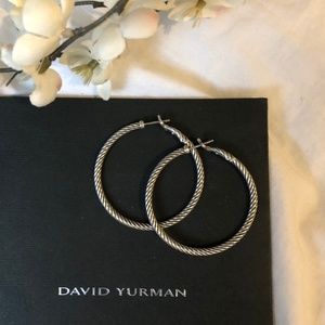 David Yurman Cable Classic Hoops